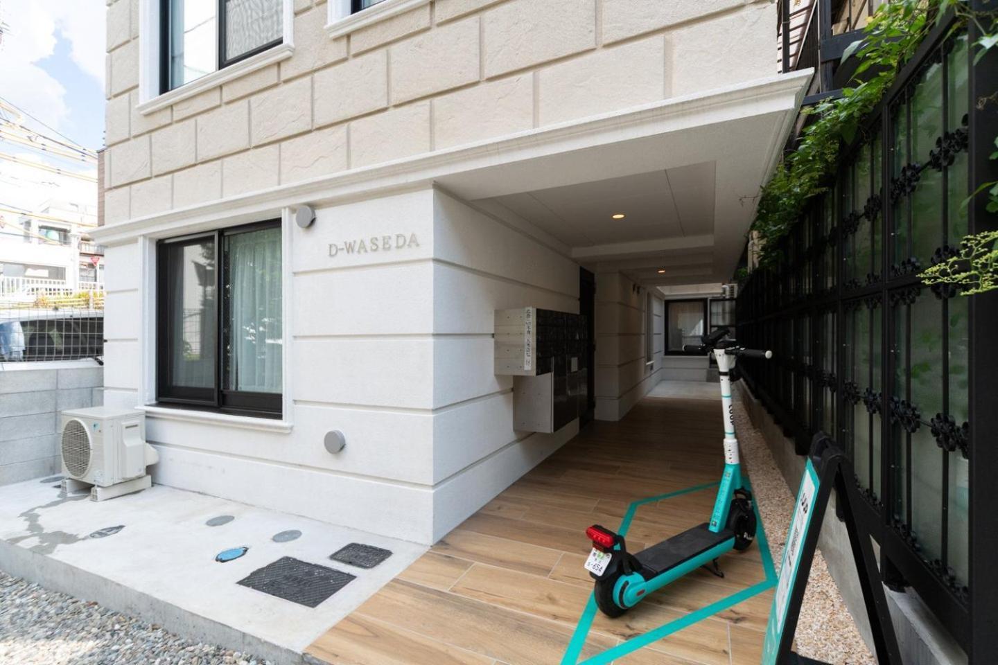 D-Waseda Apartment โตเกียว ภายนอก รูปภาพ